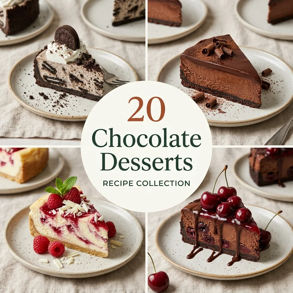 Chocolate Desserts — 20 recipe ideas